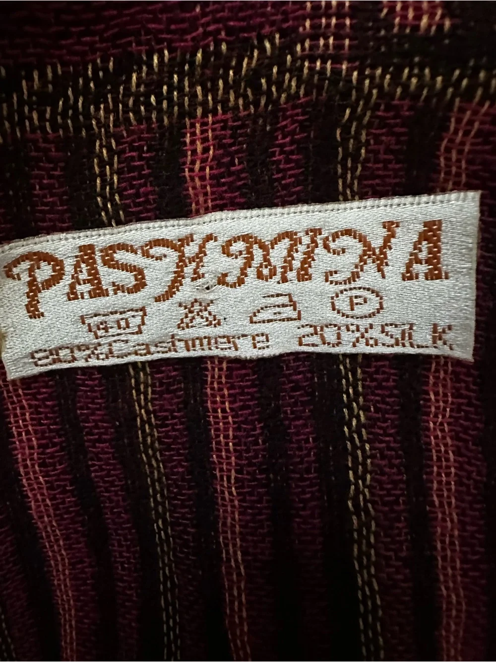 Pashmina Cashmere Wrap/Scarf